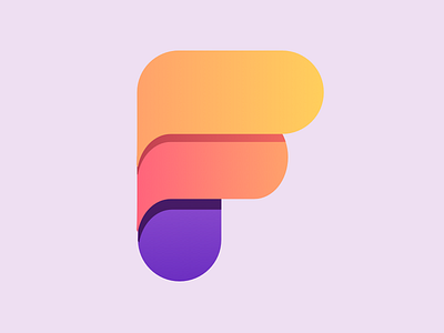 Flux f logo typography