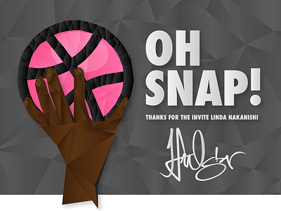 OH SNAP! basketball debut logo