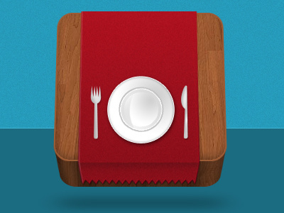 Dinner Icon V2 dinner icon table