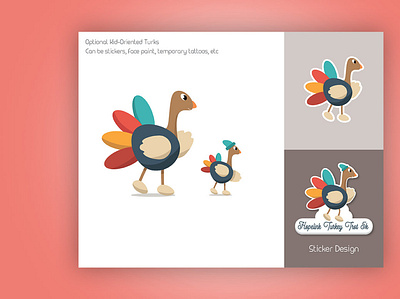 Turkey Trot Branding 5k event event branding fundraising illustration jogging logo nonprofit running