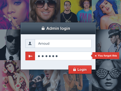 Login cms login ui