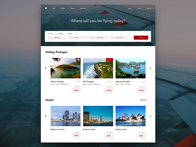 A flight booking website booking clean style design flight flight booking flight search icon travel travel package ui design uiux web design website