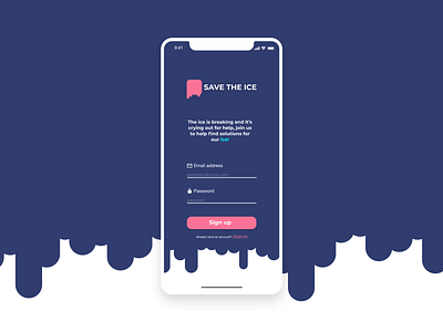 Sign Up adobe animation app apple art brand branding clean dailyui design graphic design icon illustration illustrator ios logo minimal mobile ui ux