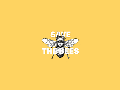 Save The Bees! by Docks on Dribbble