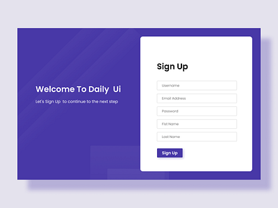 Sign Up Page artboard daily 100 challenge daily ui dailyui designer page design sign up ui ui ux ui design web design website design