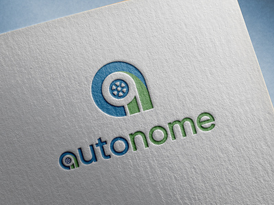 Logo design ''autonome''