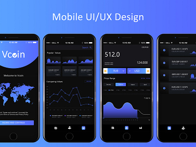 Mobile UI/UX Design app design card design illustration ios mobile app mobile design ui ui ux design uid ux