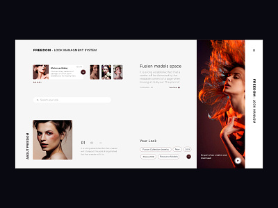 Web Design Fusion Look card fusion ui ux web design