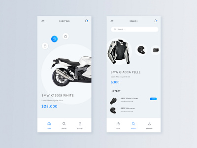 Motibike mobile shop design app card design icon iphone x mobile app shop shop app ui ux