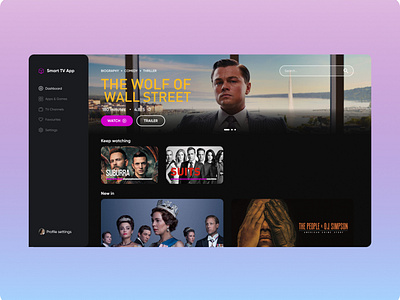 Daily UI #025 - TV App