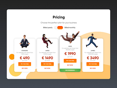 Daily UI #030 - Pricing