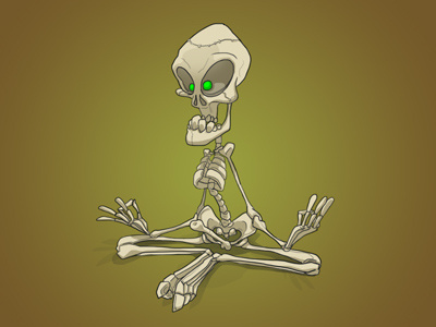 SkeleToon bone cartoon character game hammer04 horror indie ios penis skeleton