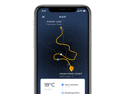 Mountain Marathon - Run App