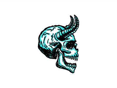 Skull Illustration branding design icon illustration logo vector