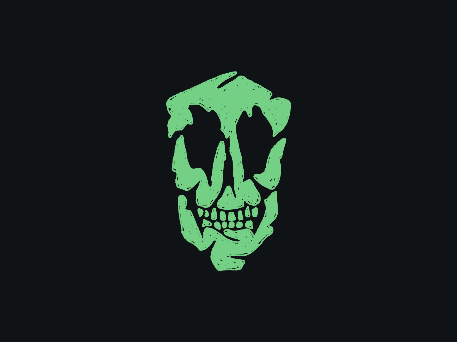 Skull Illustration by hopedivisionza on Dribbble