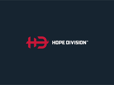 Hope Division icon logo typography