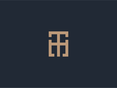 TH letter-mark logo