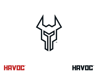 Havoc icon logo typography