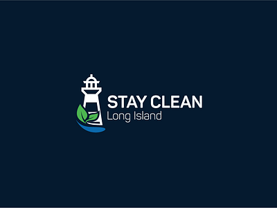 Stay Clean Long Island - Logo branding icon logo