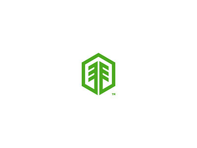 thick_line_eco 002 branding icon logo vector