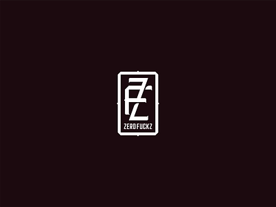 zero fuckz design logo