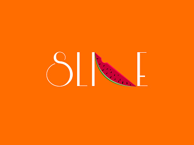 slice 3d art branding design dribbble illustration illustrator logo slice typography vector