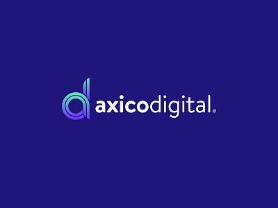 Axico Digital logo design 01