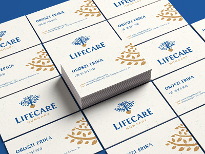 Life Care logo illustration logo typography