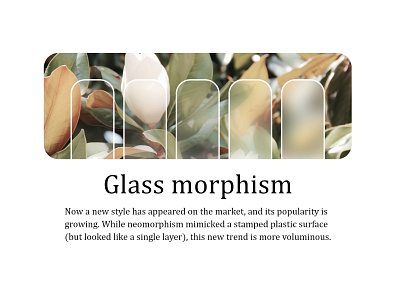 glass morphism 2020 design glassmorphism graphic look minimal style trend ui ux website