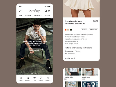 Eastasy fashion fashion app fashion brand home ios mobile mobile app online shop online store online store commerce product product page shop store store app stores style stylish young