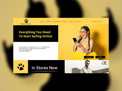e commerce design ecommerce minimal ui ux web website