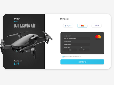 Credit Card Checkout digital ui ui design uiux user interface