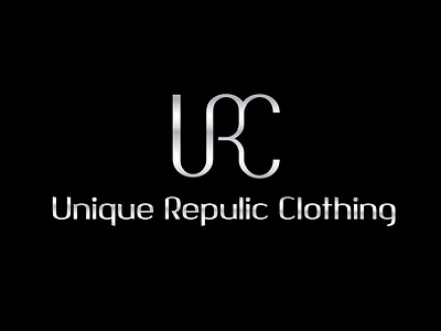 URC Logo design branding logo silver color logo