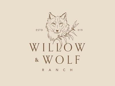 Wolf and Willow Logo