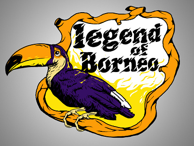 legend of borneo - illustration