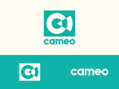 Cameo Logo abstract brand identity branding branding identity circle custom type design geometric geometry grid grid logo identity letter c logo mark minimalism modern symbol typography vector