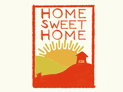 Home Sweet Home home home sweet home illustration logo logo designer