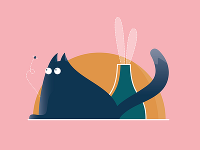 Cat By Ilja Berendsen On Dribbble