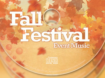 Fall Festival CD Artwork Template