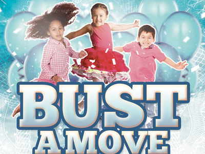 Bust A Move Church Flyer Template