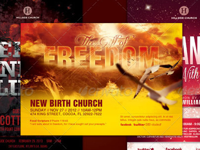 Church Marketing Flyer Bundle Vol 045