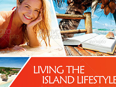 Island Lifestyle Vacation Flyer Template adventure advert advertisement advertising agency beach caribbean creative designs destination exotic flyer holiday