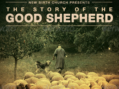 The Good Shepherd Church Flyer Template by Mark Taylor on Dribbble