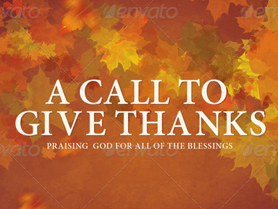 A Call To Give Thanks Church Flyer Template by Mark Taylor on Dribbble