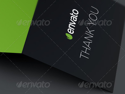 Corporate Thank You Card Template Image Preview