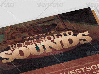 Rock Solid Sounds CD Artwork Template