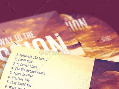 Pathway To The Passion CD Artwork Template