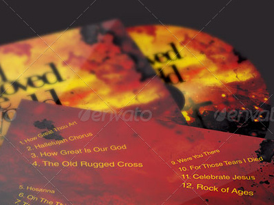 God So Loved The World CD Artwork Template