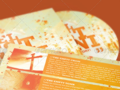 It is Finished CD Artwork Template album best cd design cd insert cd jewel insert template church marketing colorful concert creative designs cross good friday painted artwork promotional cd