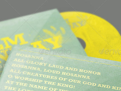 Palm Sunday CD Artwork Template